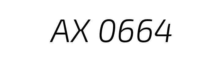 Exo 2.0 Light Italic  Скачать бесплатные шрифты