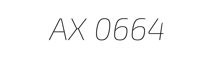 Exo 2.0 Thin Italic  Скачать бесплатные шрифты