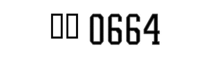 PROMESH Stitch Regular  Скачать бесплатные шрифты