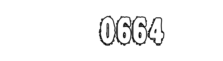 VTC Night Of The Drippy DeadOuttie  Скачать бесплатные шрифты