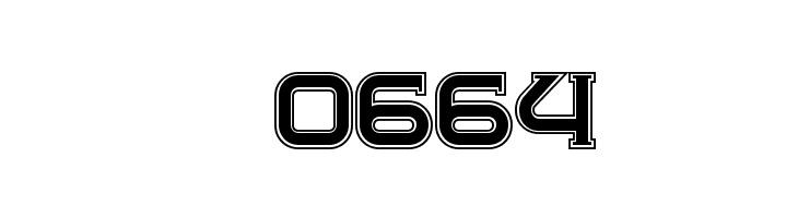 ChromeYellowInlineNF  Скачать бесплатные шрифты