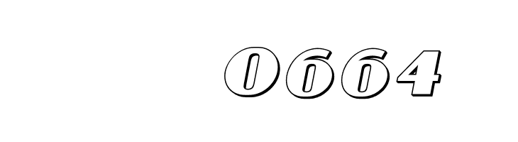 Aafia 3D Italic  Скачать бесплатные шрифты