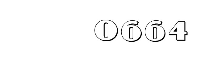 Aafia 3D Regular  Скачать бесплатные шрифты