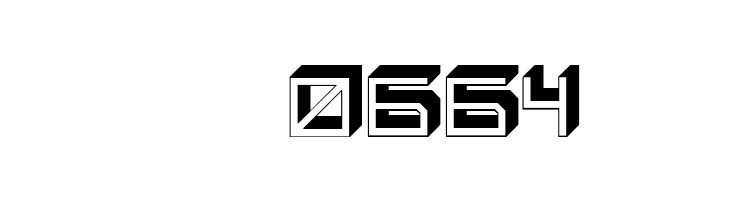 Qubio Shadow Regular  Скачать бесплатные шрифты