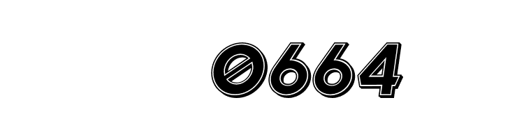 Sea Gardens 3D Filled Italic  Скачать бесплатные шрифты