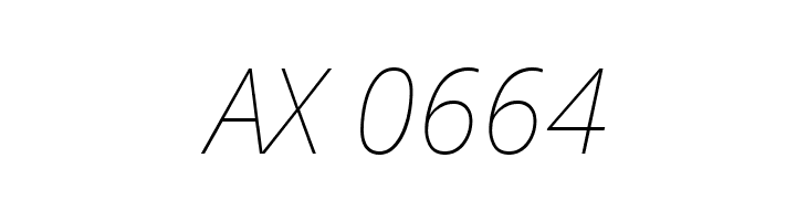 Avrile Sans Thin Italic  Скачать бесплатные шрифты