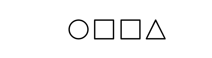 Aristotelica Icons ExtraLight  Скачать бесплатные шрифты