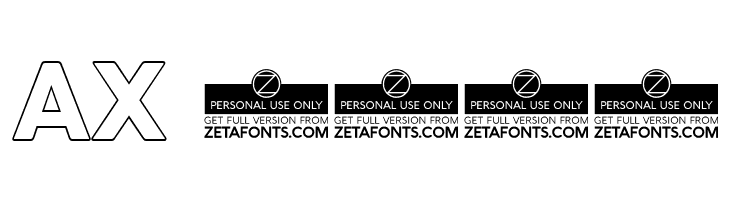 Cocogoose Pro Block Border  Скачать бесплатные шрифты