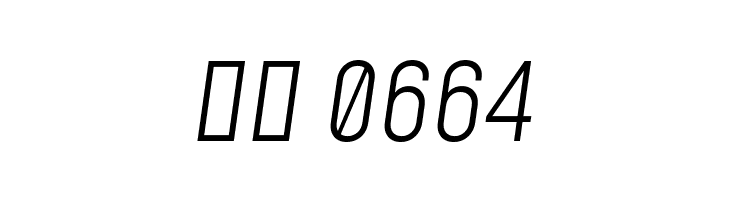 Mohave Light Italic  Скачать бесплатные шрифты