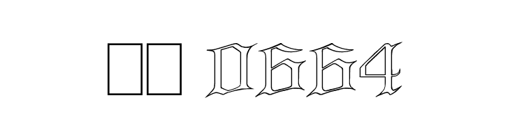 Blood and Blade outline  Скачать бесплатные шрифты