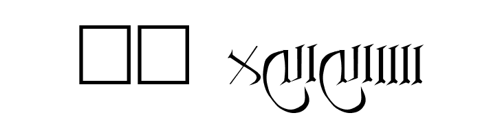 Anglo Sax Plain  Скачать бесплатные шрифты