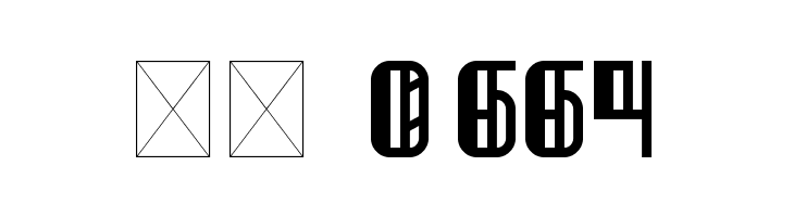 Modron March Condensed Regular  Скачать бесплатные шрифты