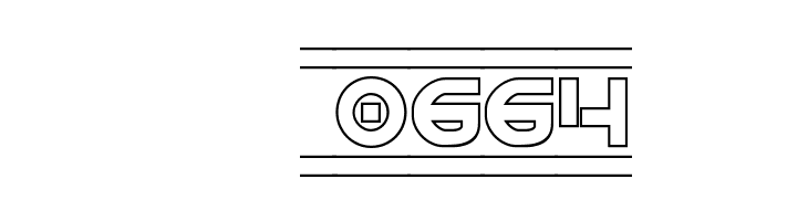 Barcade Outline  Скачать бесплатные шрифты