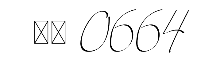 Vanilla Personal Light  Скачать бесплатные шрифты