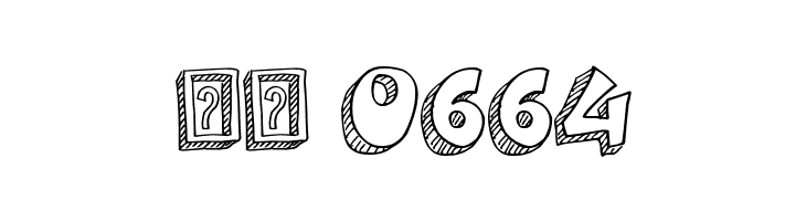 Doodletoon line  Скачать бесплатные шрифты