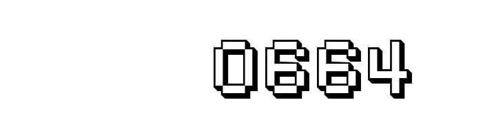 SF Pixelate Shaded  Скачать бесплатные шрифты