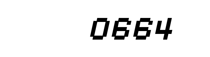 SF Pixelate Bold Oblique  Скачать бесплатные шрифты