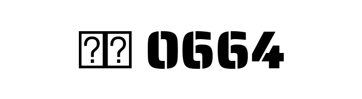 Saira Stencil One Regular  Скачать бесплатные шрифты