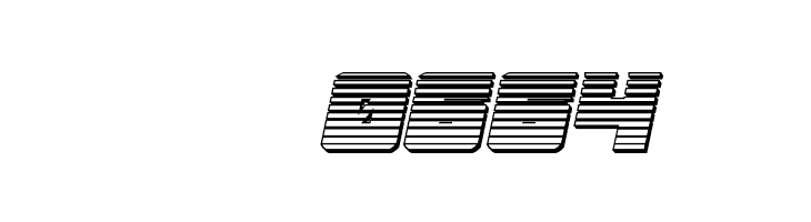 Samurai Terrapin Chrome Italic  Скачать бесплатные шрифты