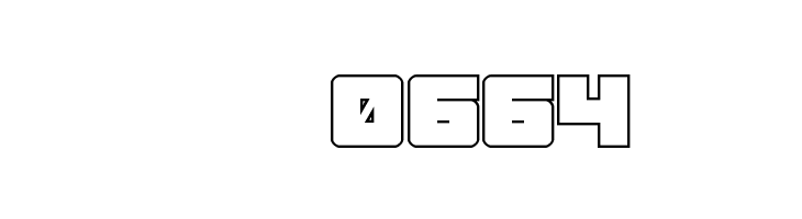 Samurai Terrapin Outline  Скачать бесплатные шрифты