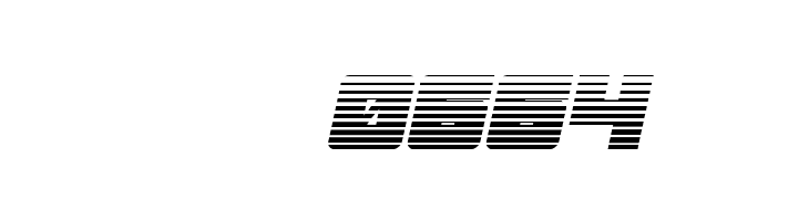 Samurai Terrapin Gradient Italic  Скачать бесплатные шрифты