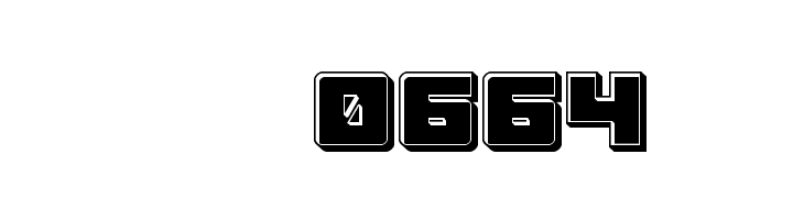 Samurai Terrapin Bevel  Скачать бесплатные шрифты