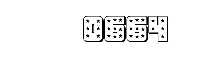 Knievel 3D Regular  Скачать бесплатные шрифты