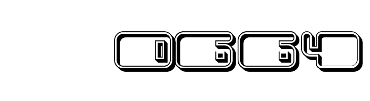 Patriotic Hollow Regular  Скачать бесплатные шрифты