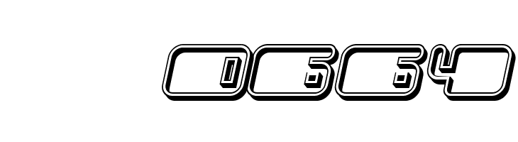 Patriotic Hollow Italic  Скачать бесплатные шрифты