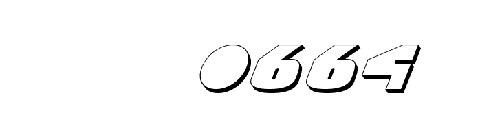 Disco Duck 3D Italic  Скачать бесплатные шрифты