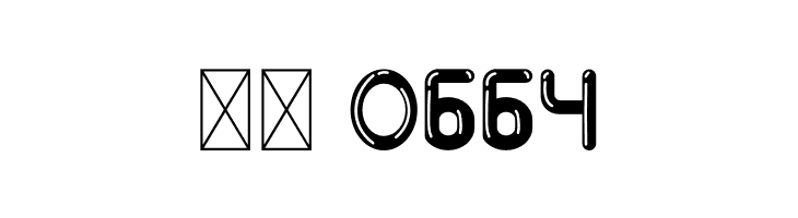 BigBOBY Balloons  Скачать бесплатные шрифты