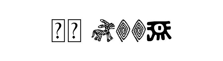 Aztecs Icons  Скачать бесплатные шрифты