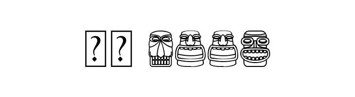 Tiki Idols  Скачать бесплатные шрифты