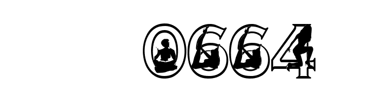 Alpha-Silouettes 2  Скачать бесплатные шрифты