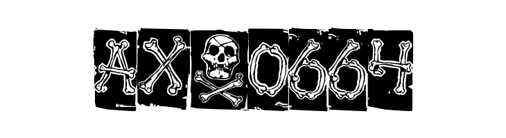 Bones  Скачать бесплатные шрифты