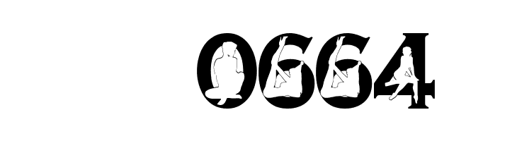 Alpha Silouettes 3    Скачать бесплатные шрифты