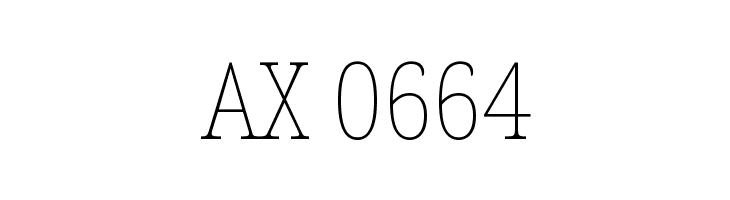 Noto Serif Condensed Thin  Скачать бесплатные шрифты