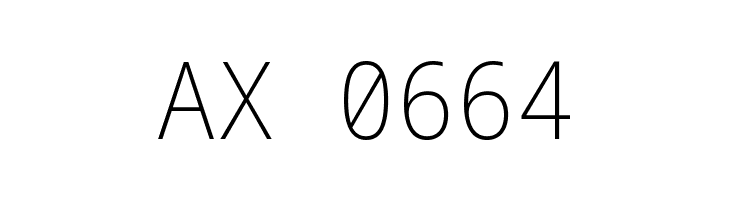 Noto Sans Mono SemiCondensed ExtraLight  Скачать бесплатные шрифты