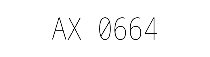 Noto Sans Mono ExtraCondensed Thin  Скачать бесплатные шрифты