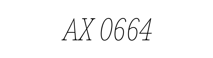 Noto Serif ExtraCondensed Thin Italic  Скачать бесплатные шрифты