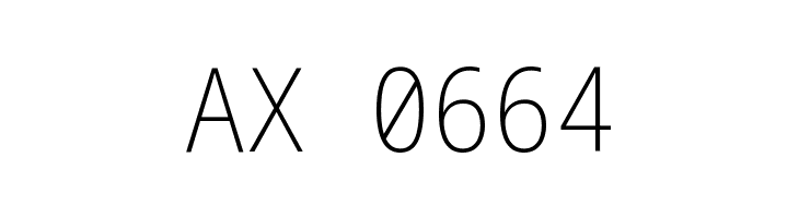 Noto Sans Mono Condensed ExtraLight  Скачать бесплатные шрифты