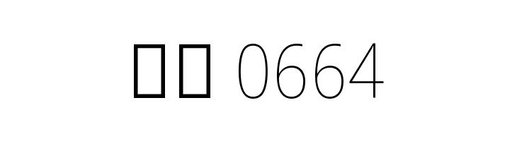 Noto Sans Devanagari SemiCondensed Thin  Скачать бесплатные шрифты