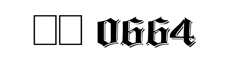 ShadowedBlackWide Normal  Скачать бесплатные шрифты