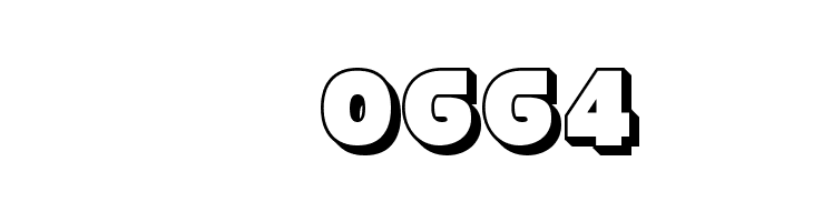 Strenuous 3D  Скачать бесплатные шрифты