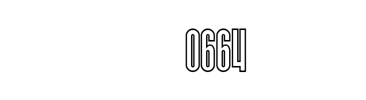 SF Port McKenzie Outline  Скачать бесплатные шрифты