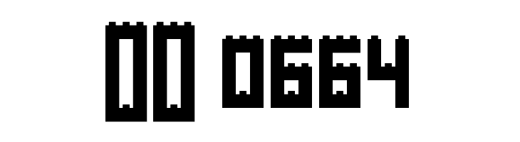 Clicky Bricks  Скачать бесплатные шрифты