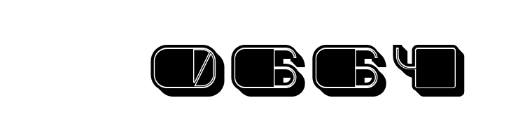 Toledo Fully Filled Regular  Скачать бесплатные шрифты