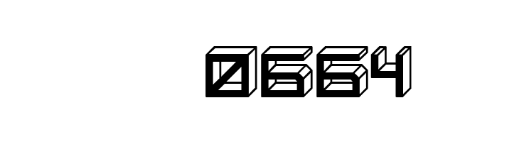 Blocky Letters Inverted Regular  Скачать бесплатные шрифты