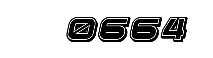 Cyber Princess 3D Filled Italic  Скачать бесплатные шрифты