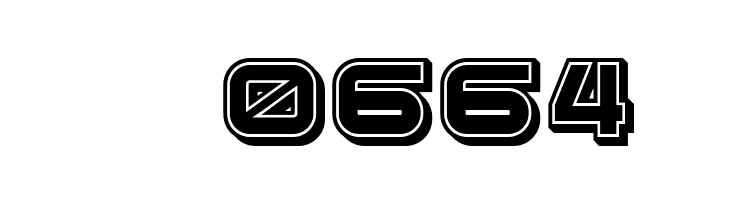 Cyber Princess 3D Filled Regular  Скачать бесплатные шрифты